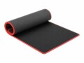 Roline - Clavier et tapis de souris - noir, rouge