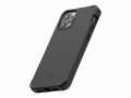 MOBILIS CASE FOR IPHONE 14 PRO SOLID BLACK MAT SOFT