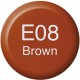 COPIC     Ink Refill - 21076244  E08 - Brown