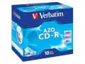 Verbatim AZO Crystal - 10 x CD-R - 700 Mo 52x - boîtier CD