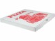 Papstar Pizza-Box 100 Stück, Grundfarbe: Weiss, Detailfarbe: Weiss
