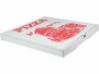 Papstar Pizza-Box 100 Stück, Detailfarbe: Weiss, Materialtyp
