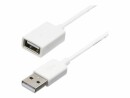 StarTech.com - 1m White USB 2.0 Extension Cable A to A - M/F