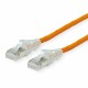 Dätwyler Cables Dätwyler Patchkabel 0,5m Kat.6a, S/FTP orange, CU 7702 flex