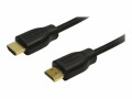 LogiLink HDMI Kabel 1.4, A-Stecker - A-Stecker, 0,2 m