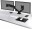 Bild 1 PORT      Monitor Arm Vesa - 901105    Dual Screen, Black