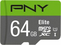 PNY       PNY micro-SDXC Elite 64GB P-SDUX64U185GW-GE UHS-I U1