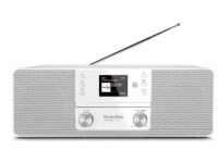 TechniSat DAB+ Radio DigitRadio 370 CD BT Weiss, Radio