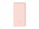 BELKIN POWERBANK 10.000 MAH 12W INKL. USB-A/USB-C KABEL 15CM ROSA