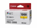 Canon Tinte PFI-1000Y / 0549C001 Yellow, Druckleistung Seiten
