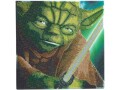 CRAFT Buddy Bastelset Crystal Art Yoda 30 x 30 cm