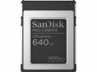 SanDisk PRO-CINEMA - Carte mémoire flash - 640 Go