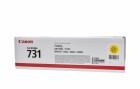 Canon Toner 731 / 6269B002 Yellow, Druckleistung Seiten: 1500