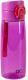 ROOST     Wasserflasche 0.65 L  7x7x23mm - 497666    elegant violet/vivid red