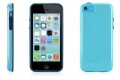 macally flexible Schutzhülle für iPhone 5C - Blau
