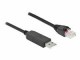 DeLock Konsolenkabel USB-A zu RS-232 RJ45, 1 m, Zubehörtyp