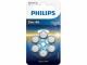 Philips Knopfzelle Hörgerätbatterie ZA675 6 Stück