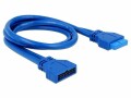 DeLock USB3.0 Pinheaderkabel Verlängerung 45 cm, Datenanschluss