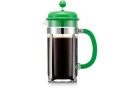 Bodum Kaffeebereiter Caffettiera 1 l, Grün, Materialtyp