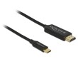 DeLock Kabel USB Type-C - HDMI koaxial