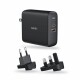 AUKEY     PowerDuo 20W PD Wall Charger - PAPD20BB  5000mAh PB USB-A,USB-C