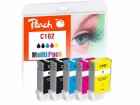 Peach Tinte Canon PFI-102 BK, MBK, C, M, Y