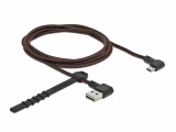 DeLock USB-Kabel EASY USB, gewinkelt USB A - Micro-USB
