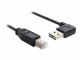 Image 3 DeLock USB2.0 Easy Kabel, A-B, 50cm, SW, gew