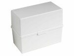 Biella Karteibox A5 Grau, Medienformat: A5, Material: Kunststoff