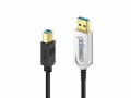 FiberX USB 3.1-Kabel Gen2, Fiber, 10Gbps USB A