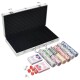 vidaXL Pokerchips-Set 300 Stk. 11,5 g