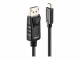 LINDY 10m USB Type C to DP adapter cbl