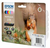 Epson Multipack Tinte 378 6-color T378840 XP-8500/8505, Kein