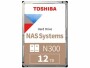 Toshiba Harddisk N300 3.5" SATA 12 TB, Speicher Anwendungsbereich