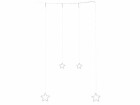 STT LED-Lichterkette Angel Star Curtain klein 84 LED