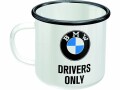 Nostalgic Art Universaltasse BMW Drivers 360 ml, 1 Stück, Weiss