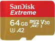 SanDisk Extreme - Carte mémoire flash (adaptateur microSDXC vers