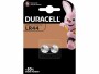 Duracell Knopfzelle Alkaline LR44 2 Stück, Batterietyp