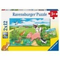 Ravensburger Puzzle 07582 Tierkinder a.d. Land