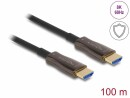 DeLock Optisches Kabel 8K 60Hz HDMI - HDMI, 100