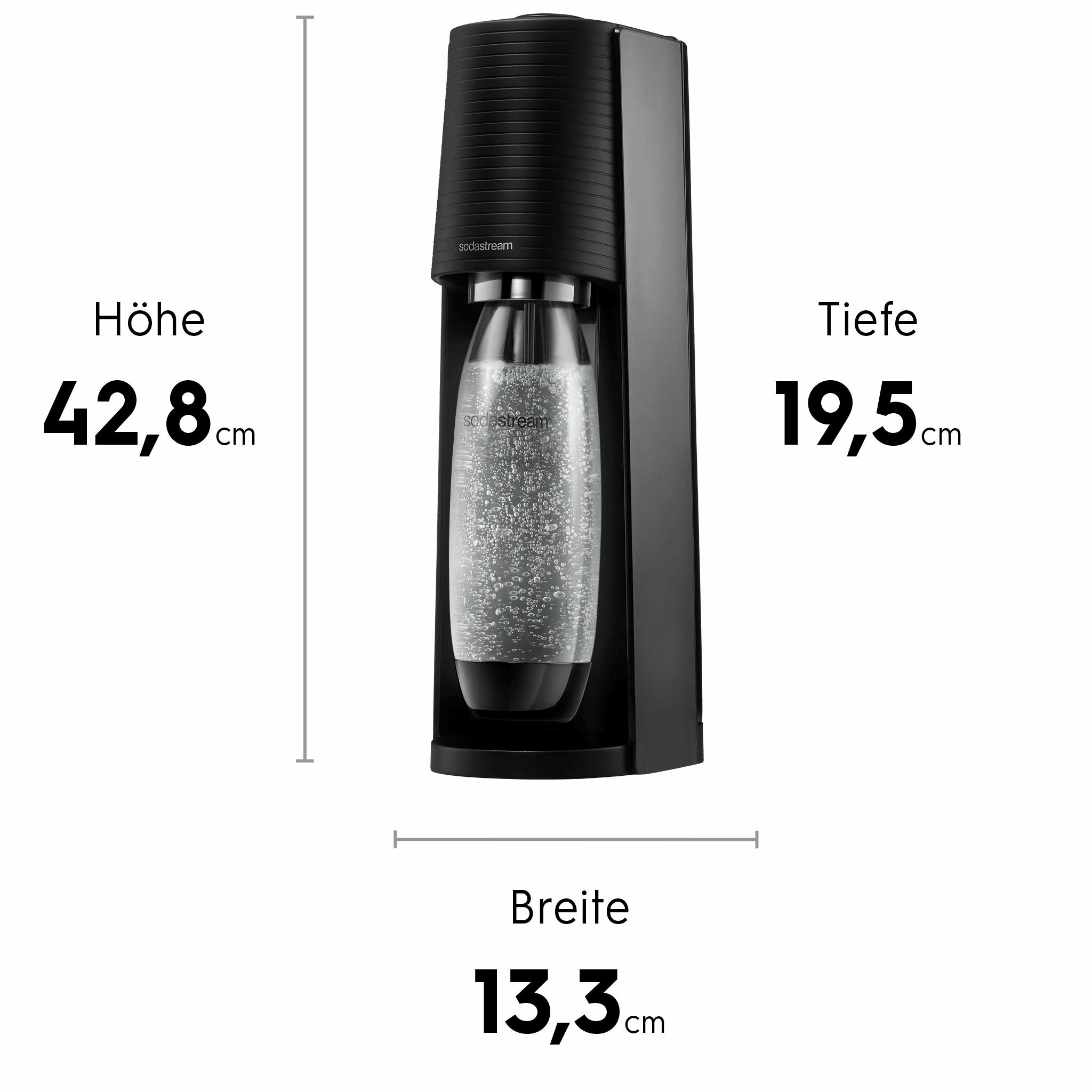 Sodastream Machines > TERRA > SodaStream TERRA black Starter Kit
