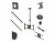 Bild 11 Multibrackets Deckenhalterung 5484, Detailfarbe: Schwarz, Eigenschaften