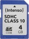INTENSO   SDHC Card Class 10         4GB - 3411450