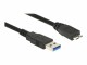 Image 2 DeLock USB 3.0-Kabel A - MicroB 0.5 m