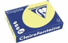 Clairefontaine Kopierpapier Trophée A4, 80 g/m², Hellgelb, 500 Blatt