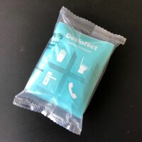 Desinfektionstücher «Desinfect pro» - 1 Schachtel - 1000 Stück (in Flowpacks zu 10 Stück verpackt)