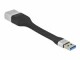 Immagine 2 DeLock Netzwerk-Adapter FPC Flachbandkabel USB 3.2 Gen1