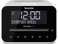 TechniSat DigitRadio 52 CD Weiss, Radio Tuner: FM, DAB+