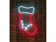Vegas Lights LED Dekolicht Neon Sign Weihnachtsstrumpf 28 x 30