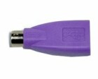 Cherry - Tastaturadapter - PS/2 (M) zu USB (W) - violett